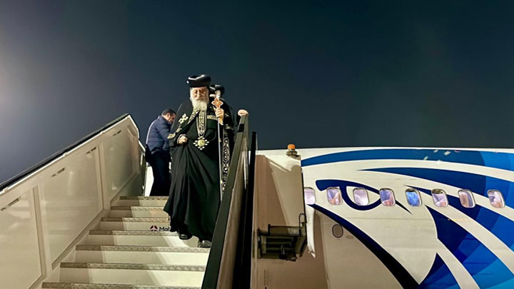 تواضروس الثّاني عاد إلى مصر، وهذه مستجدّات حالته الصّحّيّة!