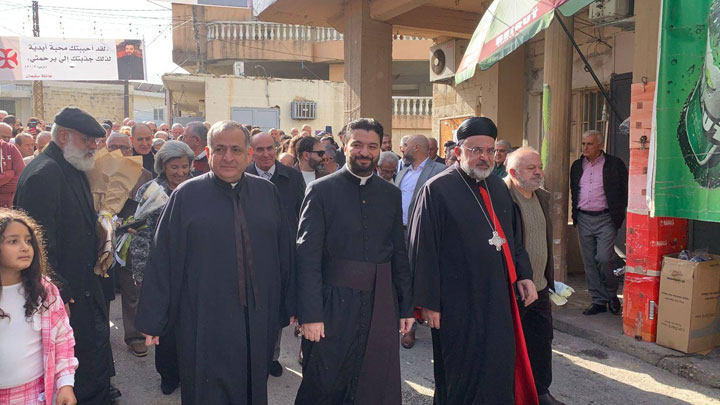 بقرزلا احتفلت بانتخاب ابنها الأب الياس سليمان رئيسًا عامًّا لجمعية المرسلين اللّبنانيّين الموارنة