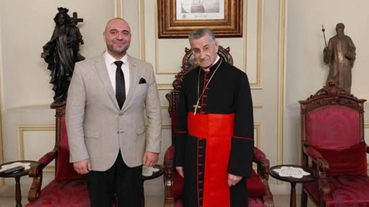 الرّاعي استقبل قنصل لبنان في ساو باولو ضمن نشاط اليوم