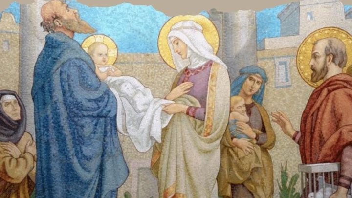 في دير المعيصرة مساءً... تطواف بالطّفل يسوع