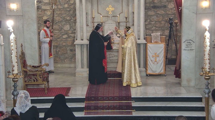 أفرام الثّاني ترأّس القدّاس بمناسبة صوم نينوى في باب توما