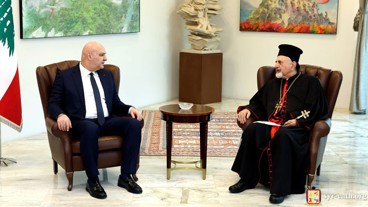 يونان دعا الرّئيس عون إلى قدّاس عيد مار أفرام السّريانيّ