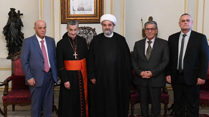 وفد من المجلس الإسلاميّ الشّيعيّ الأعلى زار الرّاعي في بكركي، والتّفاصيل؟