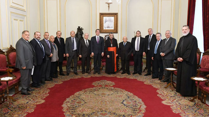 نشاط البطريرك بشارة الرّاعي لليوم الخميس في بكركي