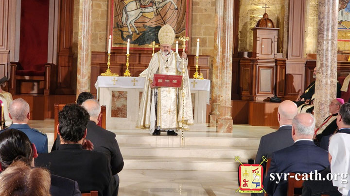 يونان ترأّس قدّاس عيد مار أفرام السّريانيّ في الباشورة