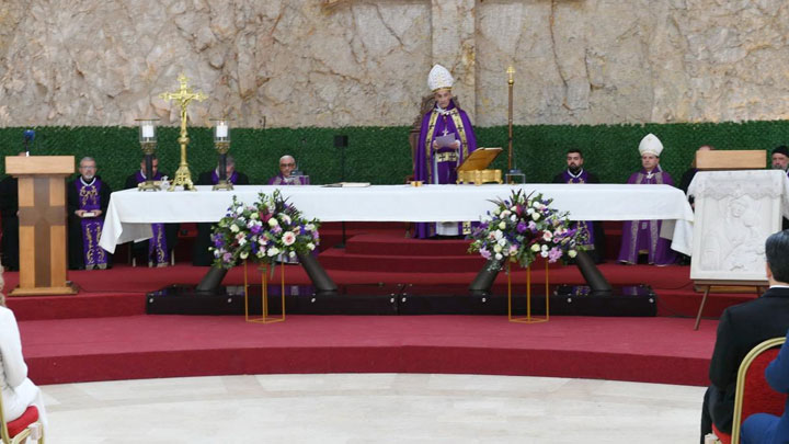 الرّاعي: نصلّي من أجل وطننا كي يلمسه ربّنا بيده الشّافية