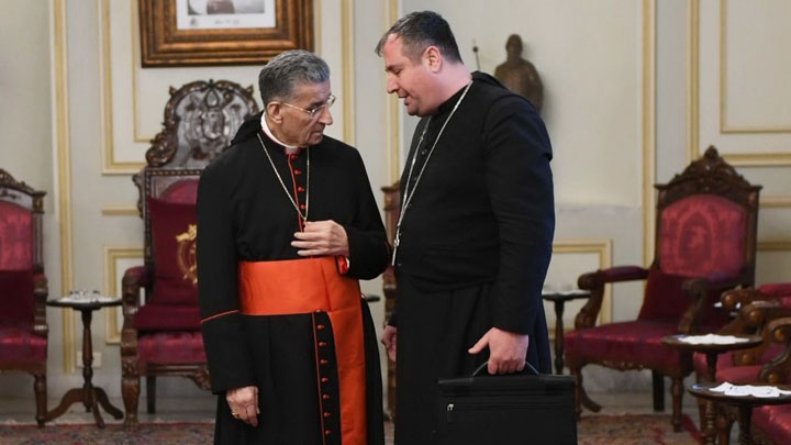 نشاط البطريرك الرّاعي لليوم الجمعة في بكركي