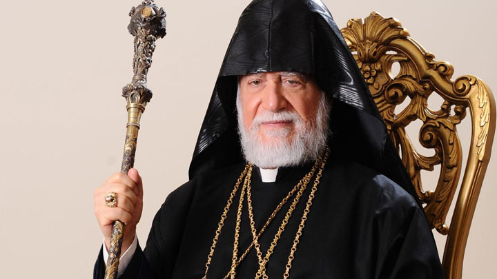 آرام الأوّل يوجّه نداءً إلى المجتمعات الأرمنيّة في الشّرق الأوسط