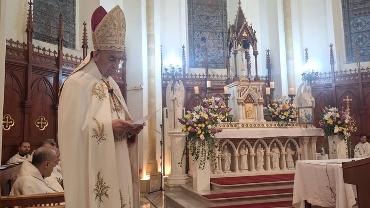 الرّاعي يطلب شفاعة مار يوسف من أجل لبنان لكي يحفظه الله ويمنحه السّلام والاستقرار