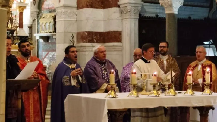 قدّاس في مرسيليا من أجل السّلام في لبنان والشّرق الأوسط وأوكرانيا