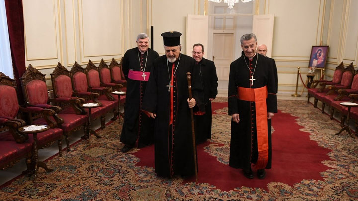 زيارة أخويّة للبطريرك يونان إلى بكركي