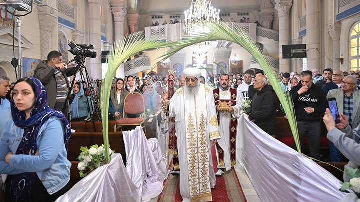 تواضروس الثّاني في الشّعانين: للمشاركة والبساطة والتّسبيح