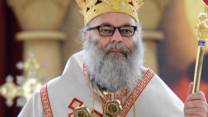 بهذه الكلمات هنّا البطريرك يوحنّا العاشر البطريرك بولس الثّالث نونا!