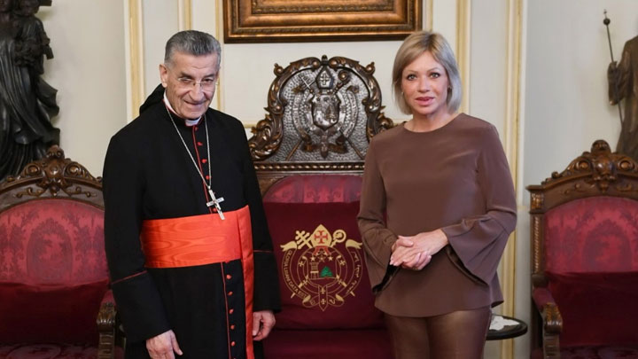 الرّاعي عرض المستجدّات الأخيرة مع المنسّقة الخاصّة للأمم المتّحدة في لبنان