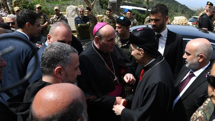 من دير القطّين: الرّاعي يعلنها صريحة "كفى حروبًا… لبنان عائلة واحدة والسّلام طريقنا الوحيد"