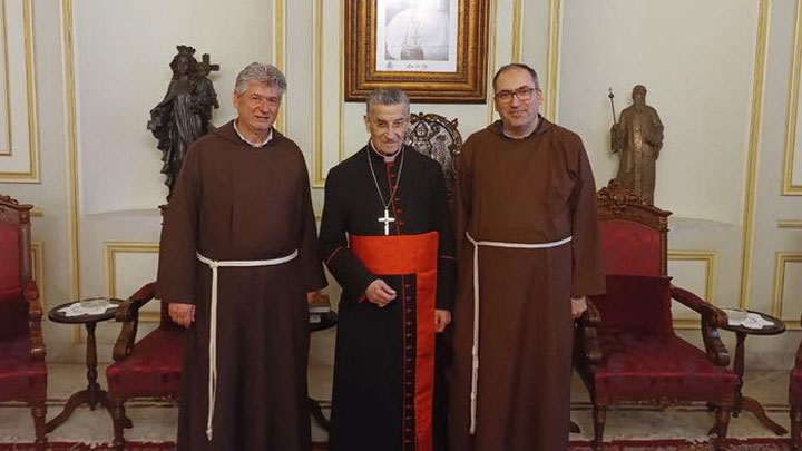 الرّاعي استقبل الرّئيس الإقليميّ للرّهبنة الكبّوشيّة