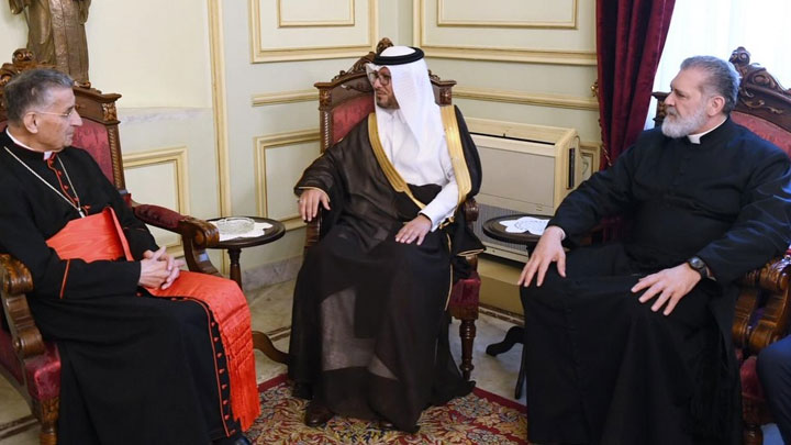 الرّاعي استقبل البخاري في بكركي، والتّفاصيل؟