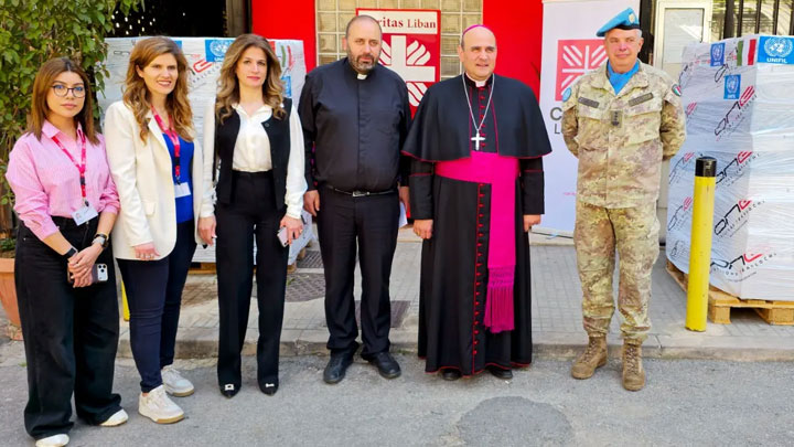 هبة حبريّة من البابا تضامنًا مع لبنان وشعبه