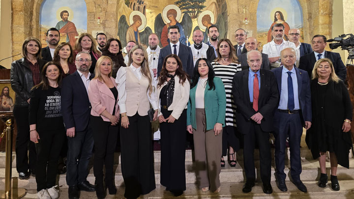كنيسة القدّيسة تقلا سدّ البوشريّة أحيت اليوم العالميّ لحرّيّة الإعلام بمشاركة الوزير مرقص