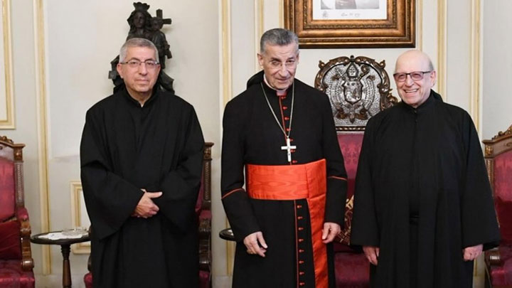 المدبّر العامّ الجديد في الرّهبنة اللّبنانيّة المارونيّة يلتمس بركة البطريرك الرّاعي