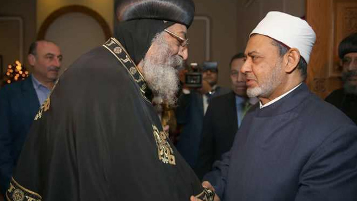 البابا يهنّئ الإمام الأكبر أحمد الطّيّب بعيد الأضحى